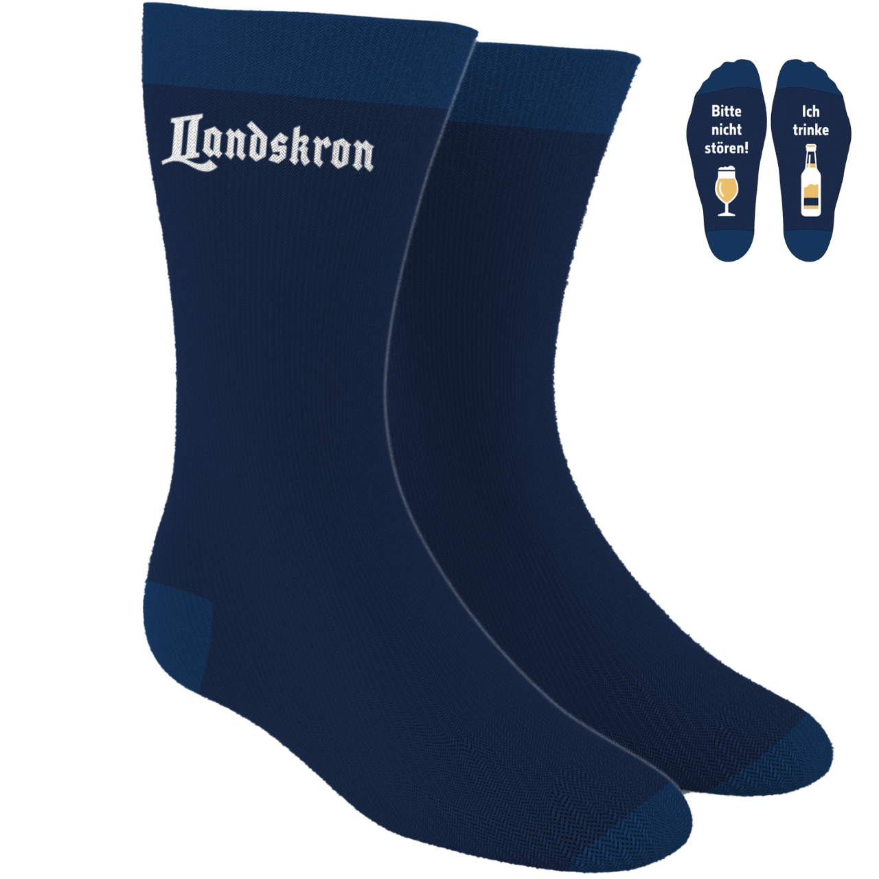 Happy Socks Socken Mit Allover-Muster Modell 'FILLED OPTIC' (blau